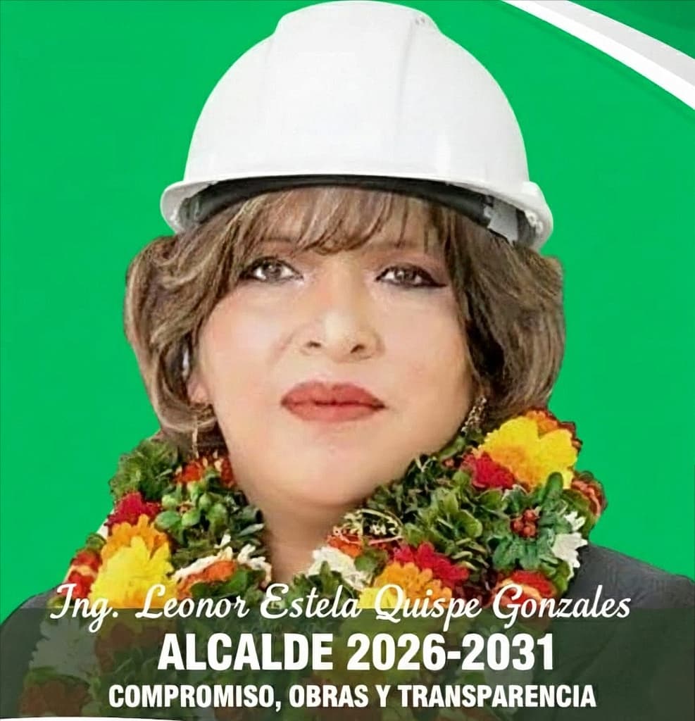 Ing. Leonor Quispe - Alcaldesa 2026-2031